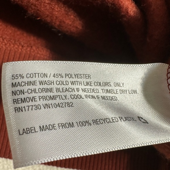 Burnt Orange cozy Crewneck A New Day size M target brand - Picture 3 of 5